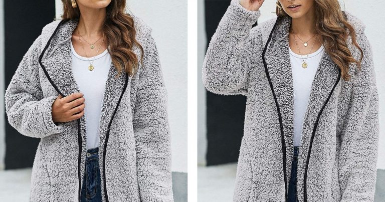 Cold Weather Is No Match for This Ultra-Fluffy Sherpa Coat