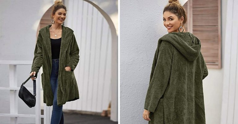 This Cozy Cardigan Coat Will Feel Like You’re Wrapped in a Luxe Blanket