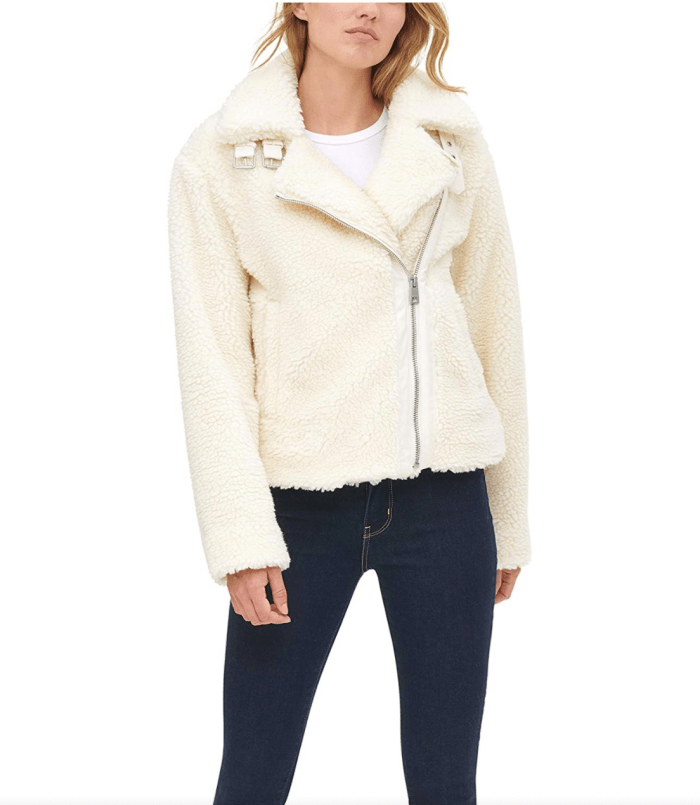 Levi's Women's The Megan Sherpa Moto Jacket