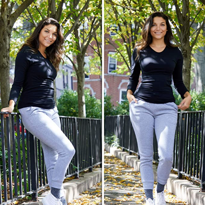 UNIQUE STYLES ASFOOR Fleece Joggers Sweatpants for Women