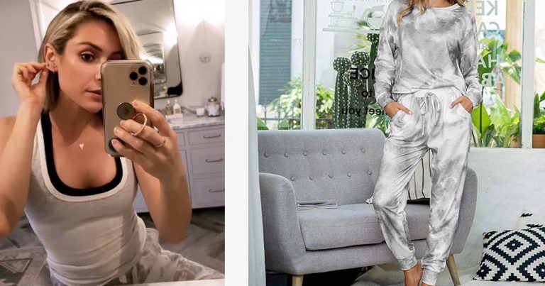 How to Find Tie-Dye Joggers Like Kristin Cavallari’s Using Amazon StyleSnap