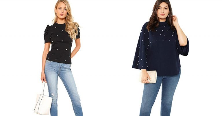 12 Pearl-Embellished Tops That Effortlessly Nail Holiday Style