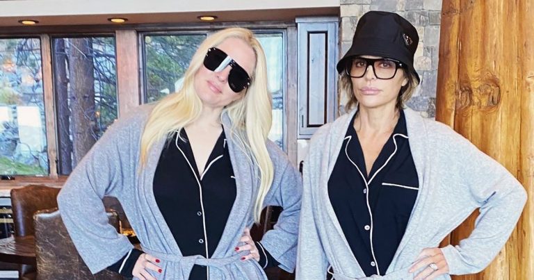 'Real Housewives' Stars Lisa Rinna and Erika Jayne Twin in Super Chic PJs