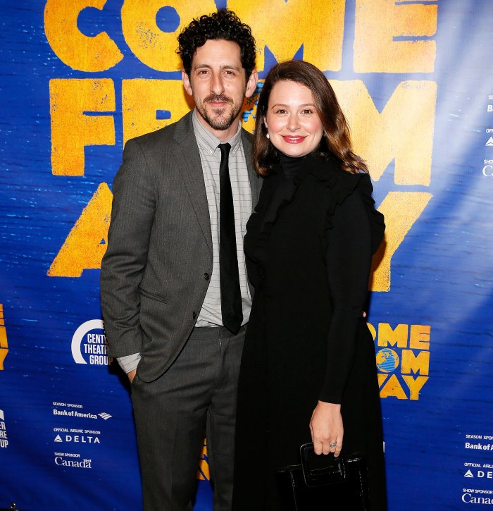 Katie Lowes Adam Shapiro gives birth