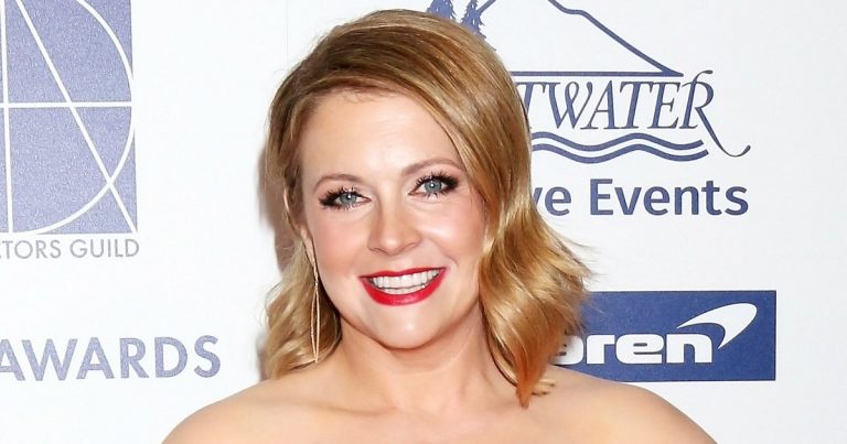 Melissa Joan Hart Shares Son's Reaction to Her Kissing Scene: So 'Awkward'