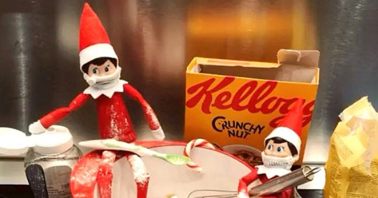 Celebrity Parents Who Are Winning the Elf on the Shelf Game: Pics