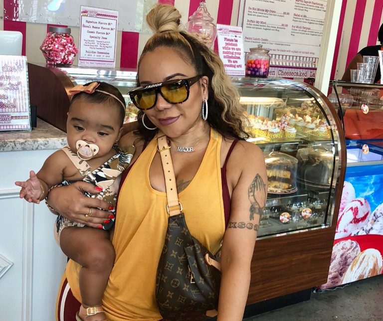 Tiny Harris Hangs Out With Reign Rushing – Check Out Their Gorgeous Photo Together And Hear The National Anthem Performed By Xscape