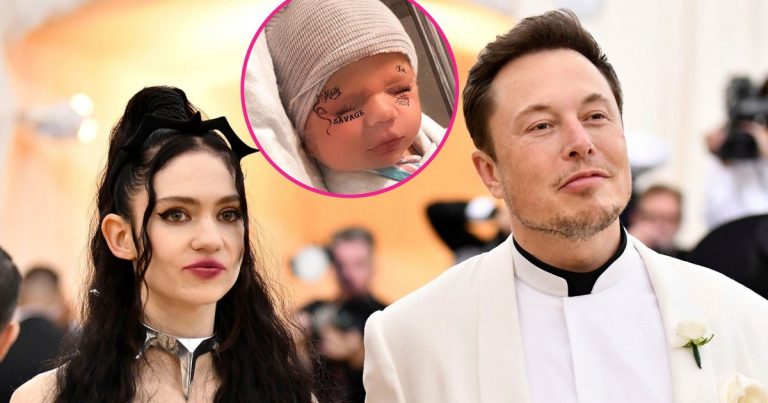 Baby Books! See Elon Musk and Grimes' Best Pics With Son X AE A-XII