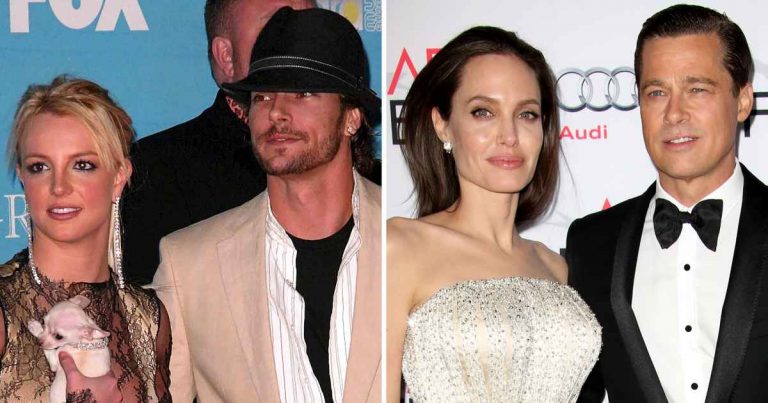 Hollywood's Messiest Custody Battles: Brangelina, Usher and Tameka and More