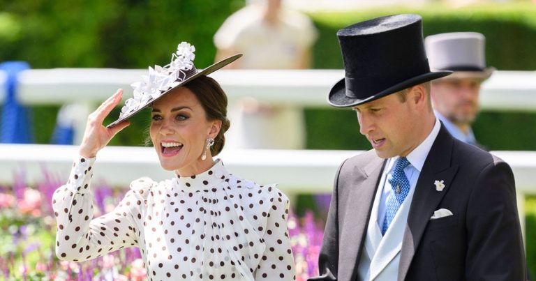 Off to the Races! Prince William and Kate Middleton Attend Royal Ascot