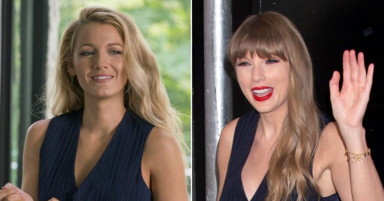 Twins! Taylor Swift Wears Outfit Inspired by Blake Lively's 'Simple Favor'