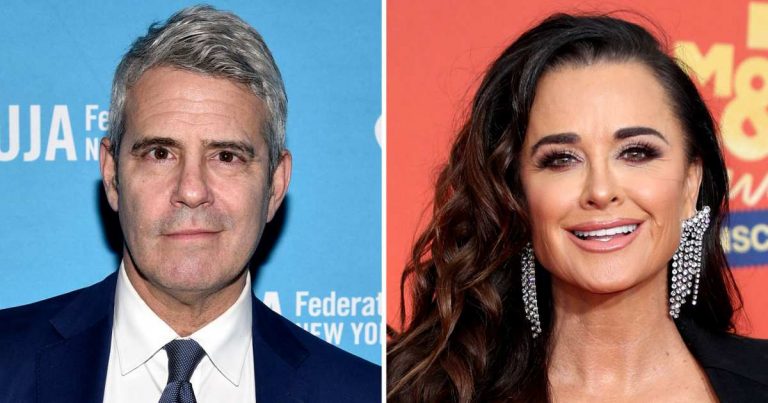 Watch Andy Cohen Reveal Kyle Richards Had a Breast Reduction on Live TV