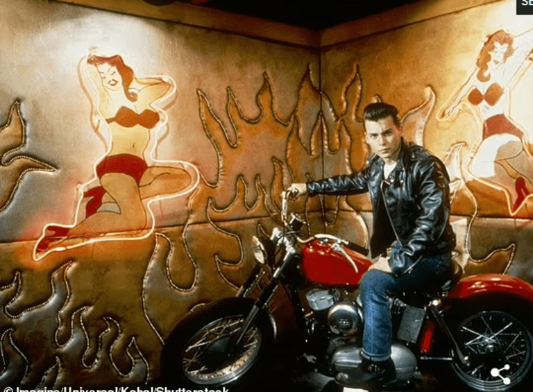 Johnny Depp’s Harley from ‘Cry-Baby’ to be Auctioned