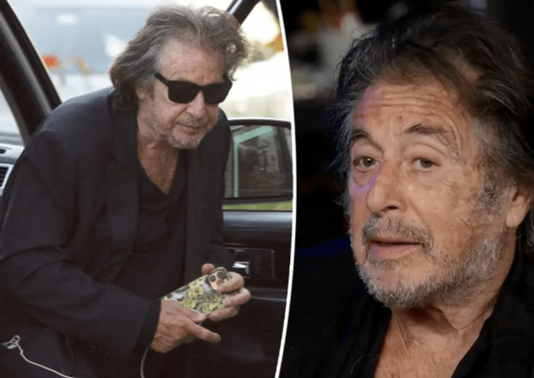 Al Pacino had to make excuses for the cover on the smartphone