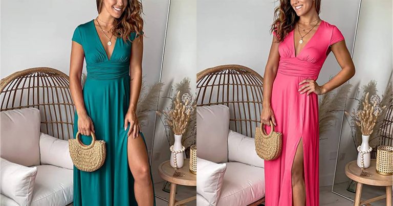 This Maxi Dress Nails Those Effortless Summer Vibes