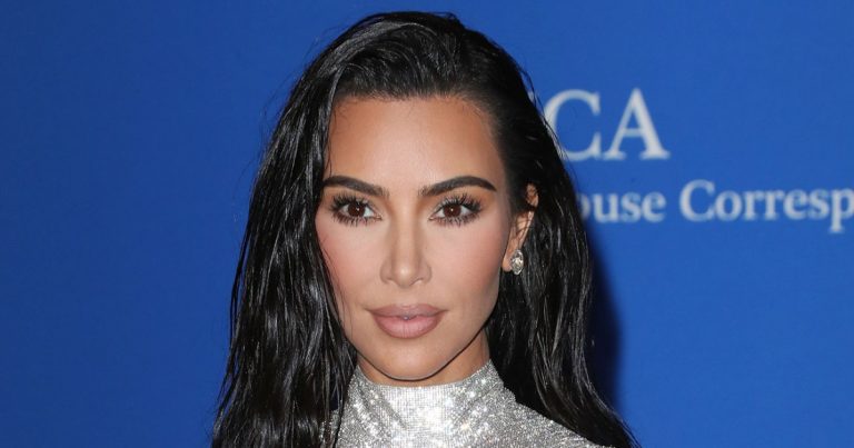 Icy Girl! Kim Kardashian Ditches Her Signature Dark Mane for Platinum Blonde Tresses