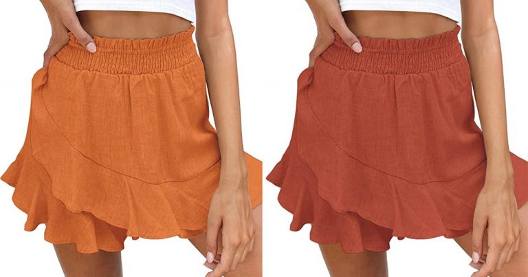 We Want to Pick Up This Flowy Skort in Every Single Shade