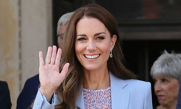 Kate Middleton Is Seen In Full Military Gear As She Visits The Royal Armed Forces