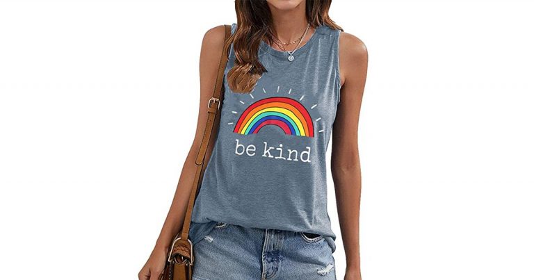 Feel the Good Vibes While Wearing This Adorable Tank Top