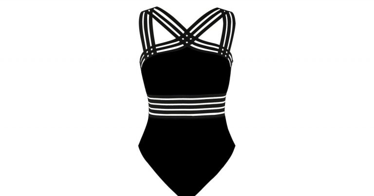 Make the Most of Summer in This Bestselling Mesh-Panel Swimsuit