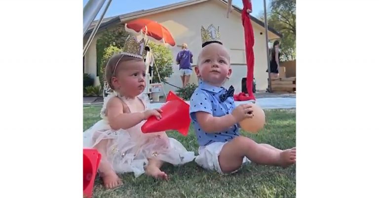 Senna and Lux Are 1! Lauren Burnham, Arie Luyendyk Jr.'s Twins' Baby Album