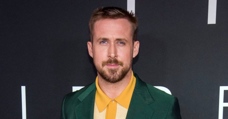 Hey Ken! Ryan Gosling Makes Blonde, Shirtless Debut in 'Barbie' Photo