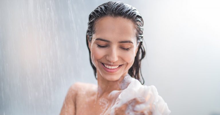 Upgrade Your Shower Curtain Liner and Send Soap Scum Down the Drain