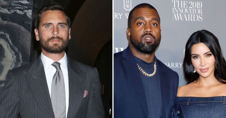 Scott Disick Throws Shade at How Kanye West Treated Kim Kardashian