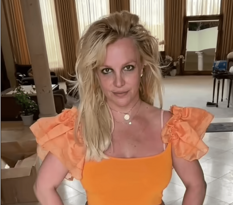 Britney Spears boasted that she still fits into 20-year-old jeans