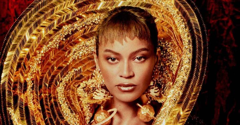 'Renaissance' Era! Beyonce Graces the Cover of 'British Vogue' in All Gold