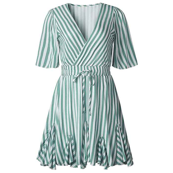 amazon-prettygarden-dress-green-stripe