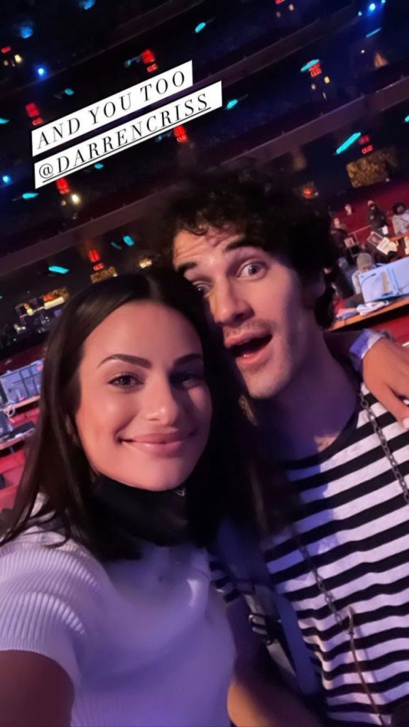 Lea Michele Met Darren Criss' Daughter Ahead of 2022 Tony Awards Reunion