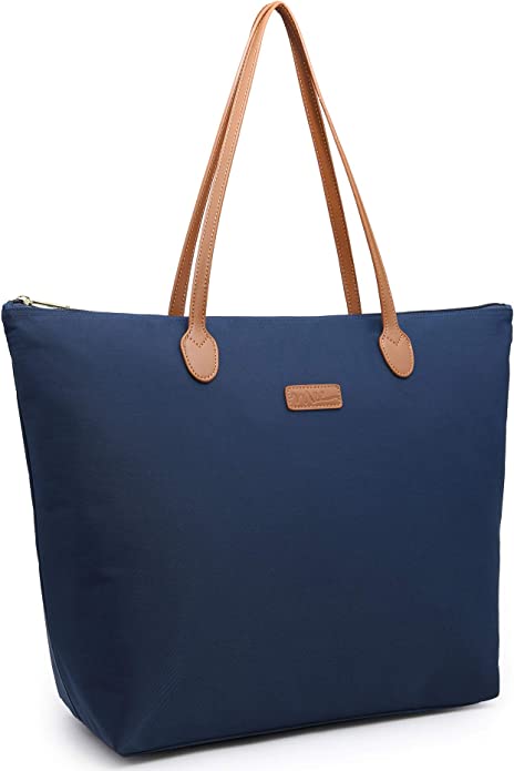 NNEE Water Resistant Light Weight Nylon Tote Bag