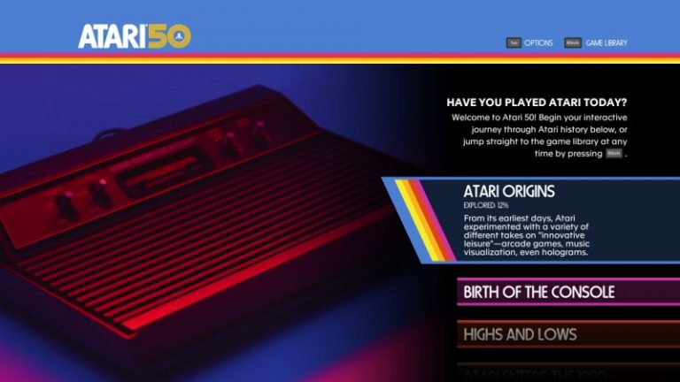 Exclusive First Look At Atari 50: The Anniversary Celebration