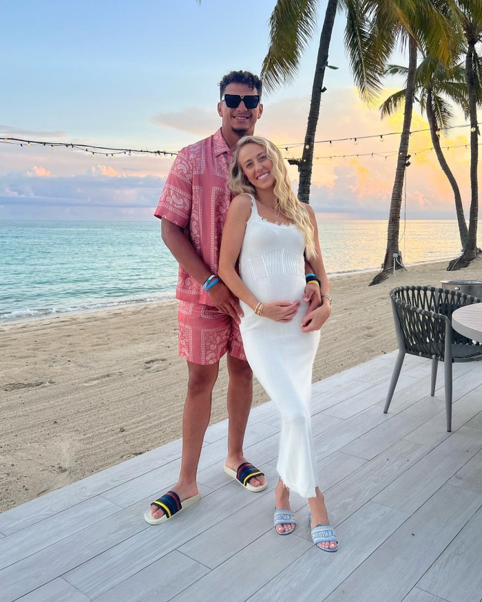 NFL Star Patrick Mahomes and Wife Brittany Announce Sex of Baby No. 2 — With Squirt Gun Reveal