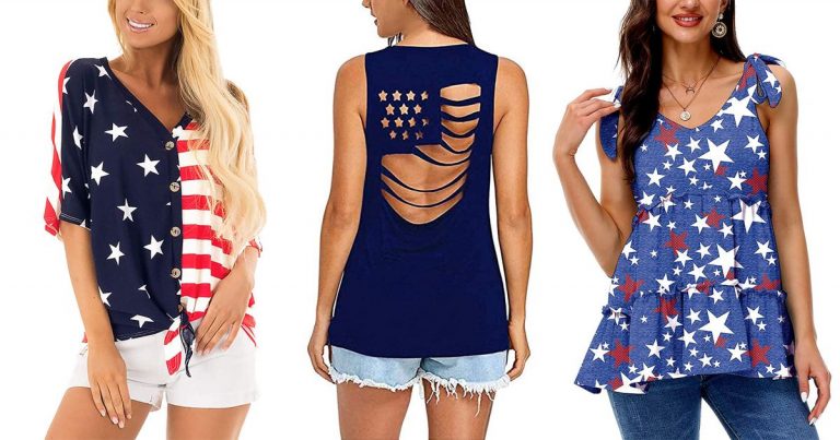 11 Fun and Festive 4th of July Tops — Starting at Just $7