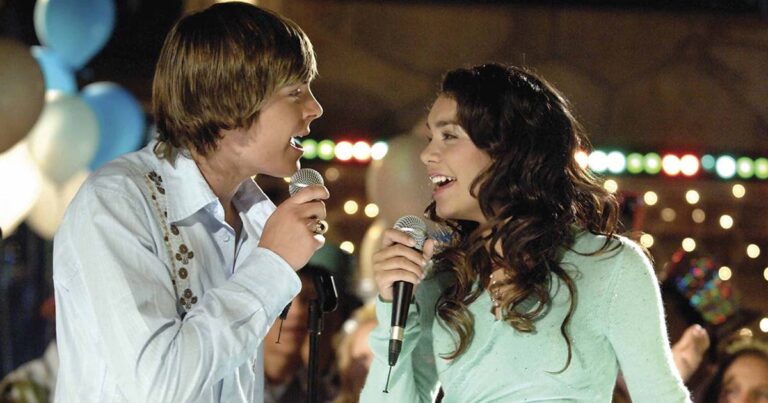 Zac Efron Returns to High School Musical’s East High After Vanessa Hudgens