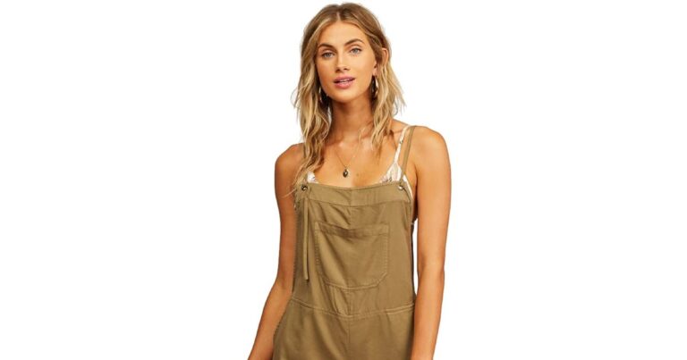 We’re Beating the Heat in These Beachy Short Overalls — 25% Off!