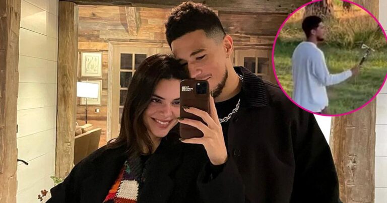 Daring Date? Kendall Jenner Goes Axe-Throwing With Devin Booker Post-Split