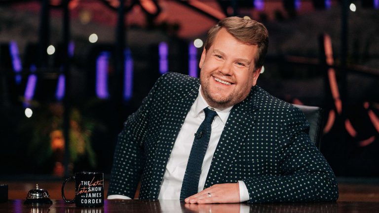 James Corden Takes Up Positions At the White House And Works With Joe Biden