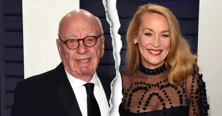 Jerry Hall Files for Divorce From Rupert Murdoch After 6 Years of Marriage