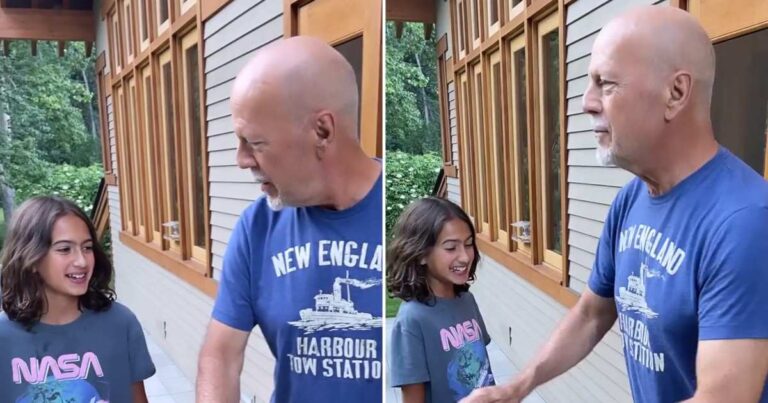 Dancing With Dad! Bruce Willis Bonds With 10-Year-Old Daughter: Video