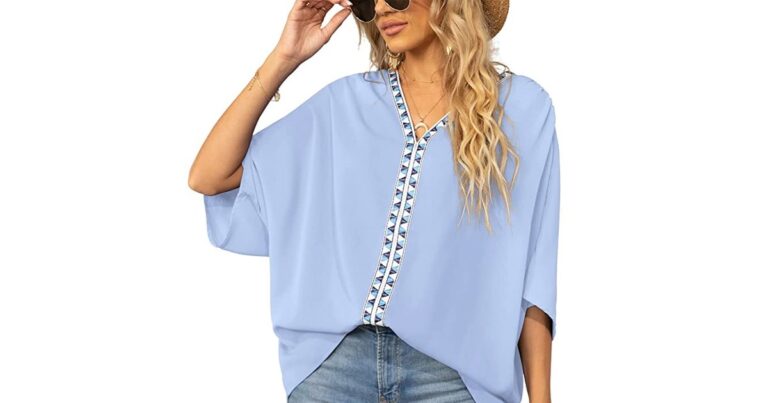 Shoppers Can’t Find Anything They Don’t Love About This Boho Blouse