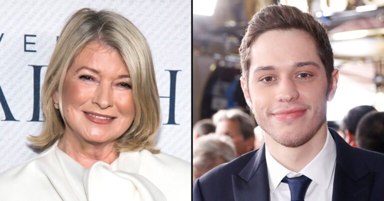 Martha Stewart: 'Charming' Pete Davidson Is the 'Son I Never Had'